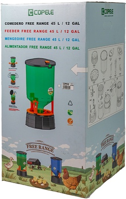 Comedero Silo Free-Range 45 L
